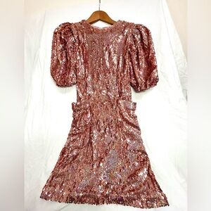 Rotate mini sequined dress.